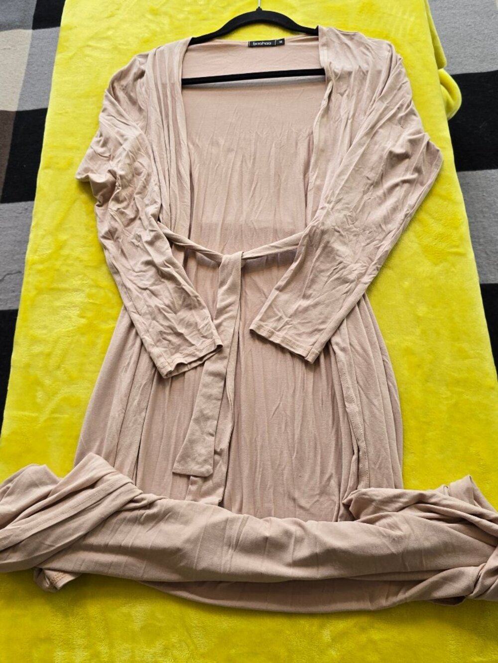 BOOHOO medium Long, Maxi, belted Cardigan